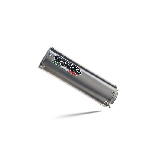 DUAL SLIP-ON EXHAUST GPR M3 H.47.M3.TN BRUSHED TITANIUM