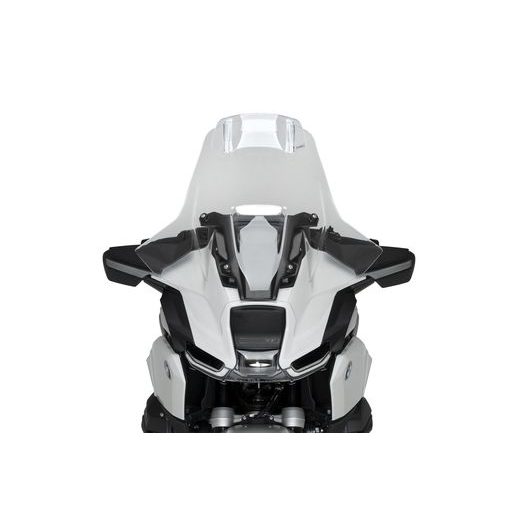 VĒJSTIKLS PUIG TOURING WITH VISOR 22646H TUMŠS