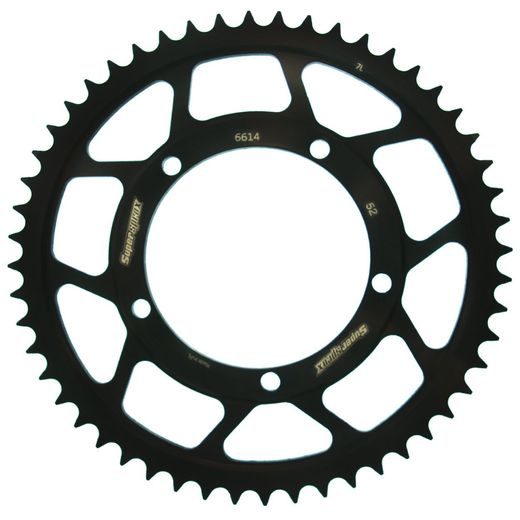 AIZMUGURĒJAIS ZOBRATS SUPERSPROX RFE-6614:52-BLK MELNS/PELĒKS 52T, 428