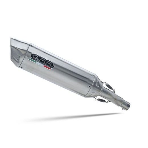 SLIP-ON EXHAUST GPR FURORE-X INOX Y.54.CAT.FXSC MATTE BLACK INCLUDING REMOVABLE DB KILLER, LINK PIPE AND CATALYST