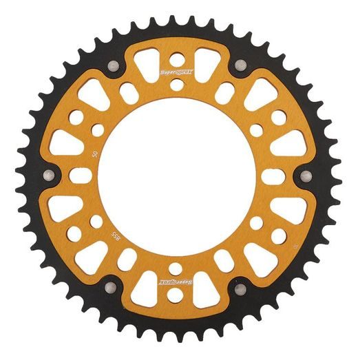 REAR SPROCKET SUPERSPROX STEALTH RST-855:50-GLD ZELTA 50T, 520