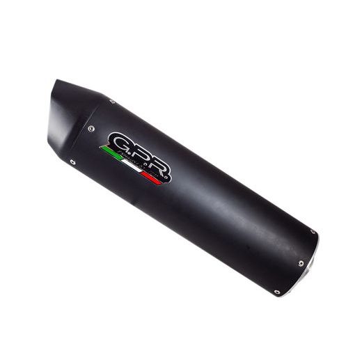 SLIP-ON EXHAUST GPR FURORE Y.34.FUNE MATTE BLACK INCLUDING REMOVABLE DB KILLER AND LINK PIPE