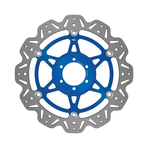 BREMŽU DISKS EBC VR621BLU, ZILS