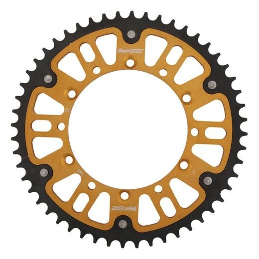 REAR SPROCKET SUPERSPROX STEALTH RST-460:52-GLD ZELTA 52T, 520