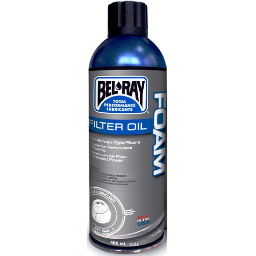 FILTRU EĻĻA BEL-RAY FOAM FILTER OIL (400ML AEROSOLS)