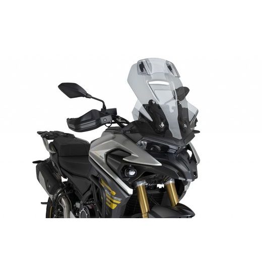 VĒJSTIKLS PUIG TOURING WITH VISOR 22458H TUMŠS