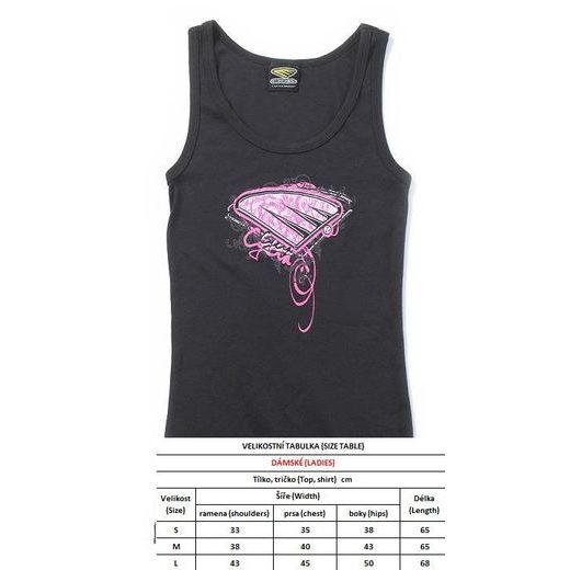 T-KREKLS CYCRA LADIES TANK 108157 S