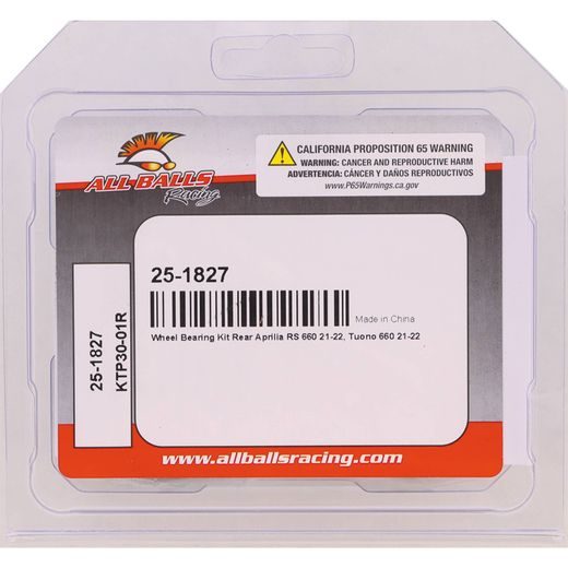 RITEŅA GULTŅU KOMPLEKTS ALL BALLS RACING WB25-1827