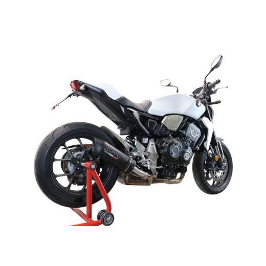 SLIP-ON EXHAUST GPR FURORE EVO4 NERO E4.H.259.1.FNE4 MATTE BLACK INCLUDING REMOVABLE DB KILLER AND LINK PIPE