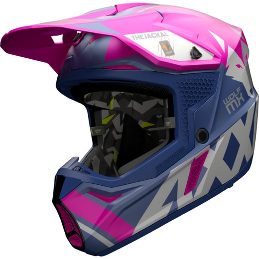 MX ĶIVERE AXXIS WOLF JACKAL B18 MATT PINK XS