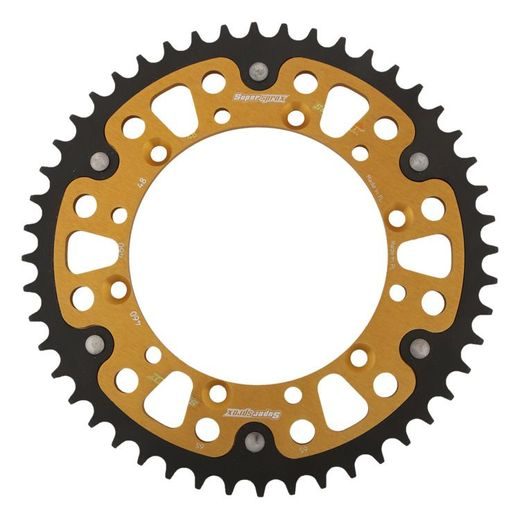 REAR SPROCKET SUPERSPROX STEALTH RST-460:48-GLD ZELTA 48T, 520