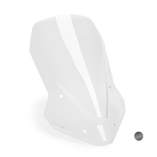 VĒJSTIKLS PUIG TOURING 22287F DARK SMOKE