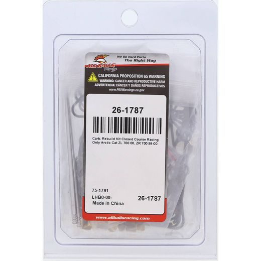 KARBURATORA REMKOMPLEKTS ALL BALLS RACING CARK26-1787