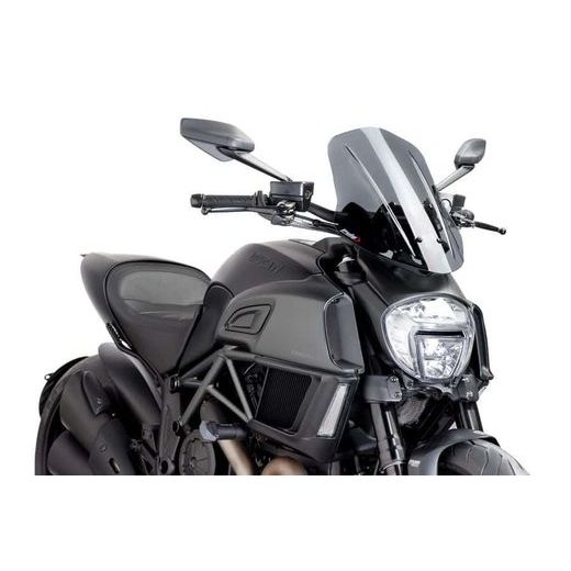 VĒJSTIKLS PUIG NEW. GEN TOURING 7570F DARK SMOKE