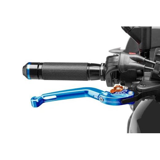 BRAKE LEVER WITHOUT ADAPTER PUIG 160AT ATLOKĀMS BLUE/ORANGE