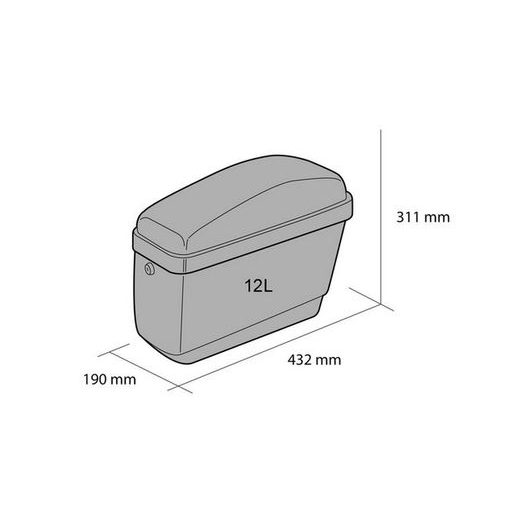 SĀNU KASTES CUSTOMACCES EASY AR0007N MELNS/PELĒKS KREISAIS