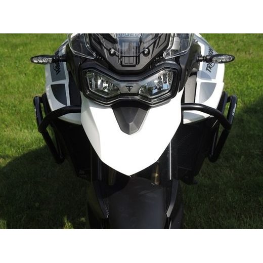DZINĒJA AIZSARGI RDMOTO CF153KD MELNS LOWER + UPPER FRAMES (WITH PROTECTORS)