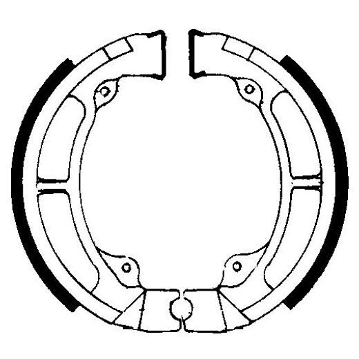 BREMŽU LOKI FERODO 225129017