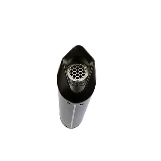 SLIP-ON EXHAUST GPR FURORE EVO4 POPPY D.140.1.FP4 MATTE BLACK INCLUDING REMOVABLE DB KILLER AND LINK PIPE