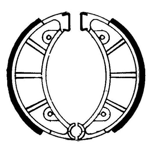 BREMŽU LOKI FERODO 225129126