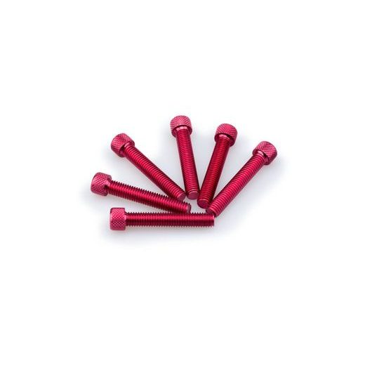 SKRŪVES PUIG ANODIZED 0516R SARKANS M8 X 45MM (6PCS)