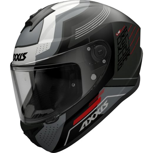 FULL FACE ĶIVERE AXXIS DRAKEN S COUGAR MATT GRAY XS