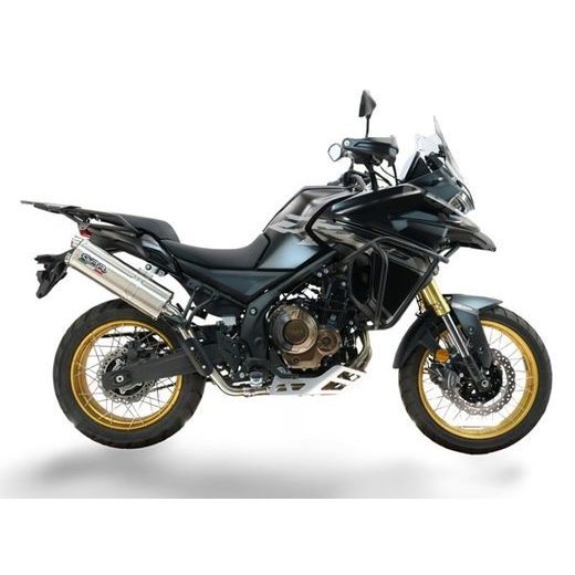 SLIP-ON EXHAUST GPR DUAL INOX VO.8.DUAL.IO BRUSHED STAINLESS STEEL INCLUDING REMOVABLE DB KILLER AND LINK PIPE