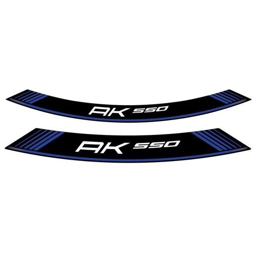 APLOCES SLOKSNE PUIG AK550 9630A ZILS KOMPLEKTS NO 8 RATA UZLĪMĒM