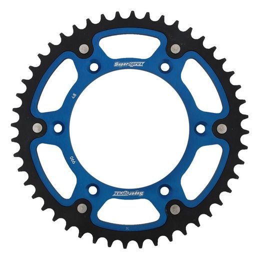 REAR SPROCKET SUPERSPROX STEALTH RST-990:48-BLU ZILS 48T, 520