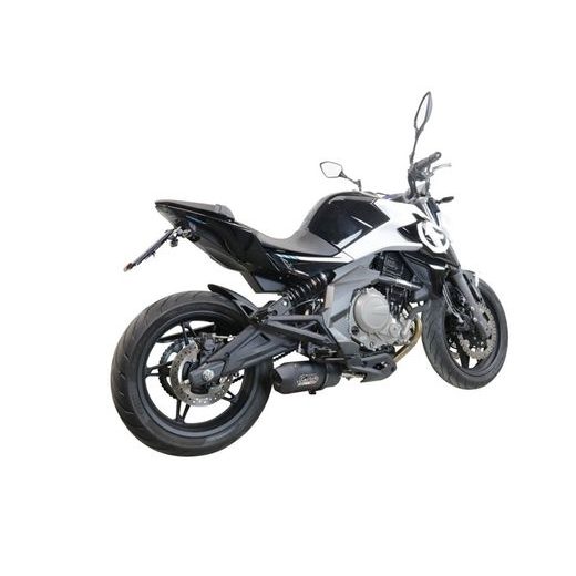 SLIP-ON EXHAUST GPR FURORE NERO CF.4.1.RACEDB.FUNE MATTE BLACK INCLUDING LINK PIPE AND REMOVABLE DBKILLER