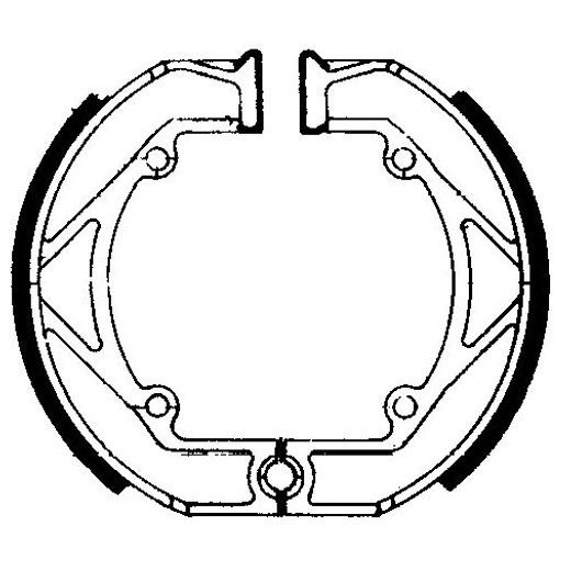 BREMŽU LOKI FERODO 225129154