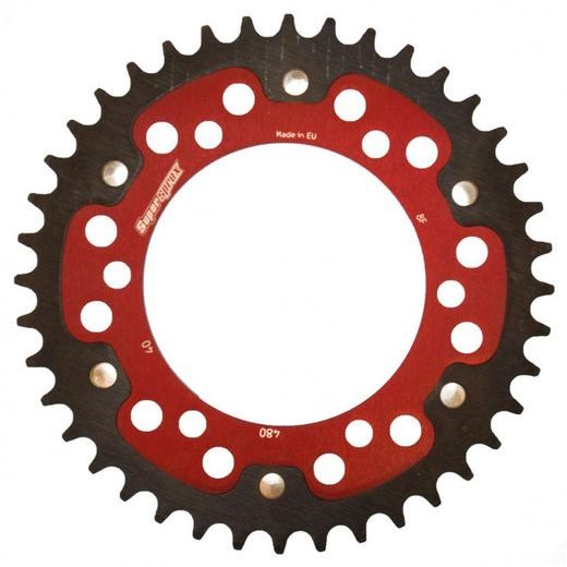AIZMUGURĒJAIS ZOBRATS SUPERSPROX STEALTH RST-480:40-RED SARKANS 40T, 525