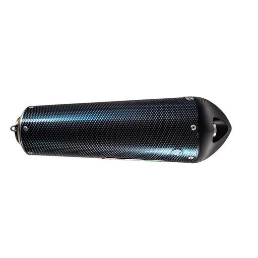 SLIP-ON EXHAUST GPR TIBURON H.94.TIBPO CARBON LOOK INCLUDING REMOVABLE DB KILLER AND LINK PIPE