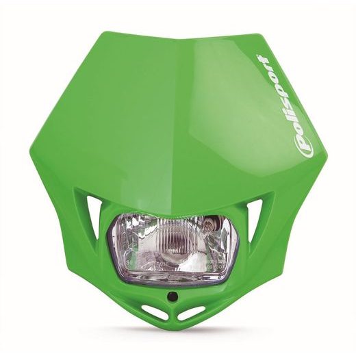 PRIEKŠĒJAIS LUKTURIS POLISPORT MMX GREEN 05