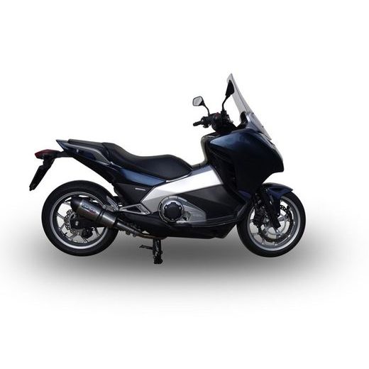 SLIP-ON EXHAUST GPR NEW GRAND PRIX EVO TITANIUM SCOM.197.GPAN.TO BRUSHED TITANIUM INCLUDING REMOVABLE DB KILLER AND LINK PIPE