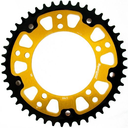 REAR SPROCKET SUPERSPROX STEALTH RST-1793:45-GLD ZELTA 45T, 520