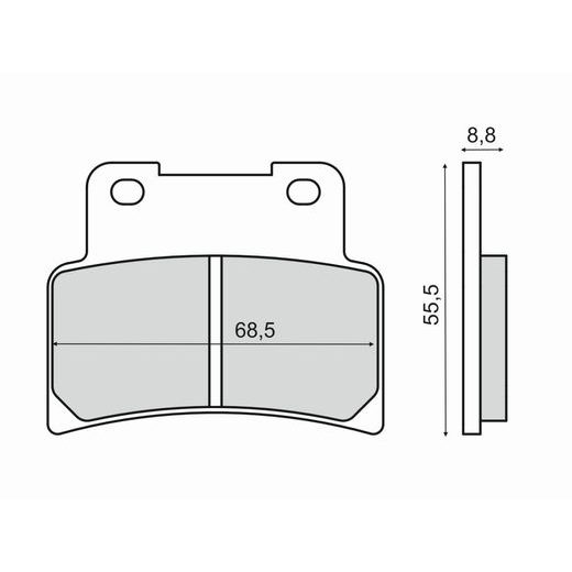 BREMŽU UZLIKAS RMS 225102830 ORGANISKS