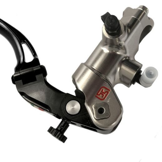 RADIAL BRAKE MASTER CYLINDER ACCOSSATO 19 X 17 WITH FOLDING LEVER