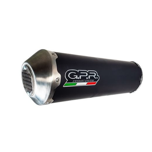 SLIP-ON EXHAUST GPR EVO4 ROAD SC.CAT.159.EVO4 MATTE BLACK INCLUDING REMOVABLE DB KILLER, LINK PIPE AND CATALYST