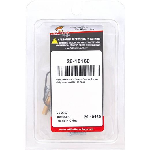 KARBURATORA REMKOMPLEKTS ALL BALLS RACING CARK26-10160
