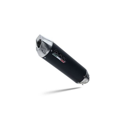SLIP-ON EXHAUST GPR FURORE-X SCOOTER HON.267.FXSC MATTE BLACK INCLUDING REMOVABLE DB KILLER, LINK PIPE AND CATALYST