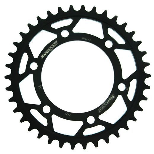 AIZMUGURĒJAIS ZOBRATS SUPERSPROX RFE-745:38-BLK MELNS/PELĒKS 38T, 525