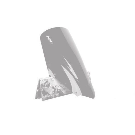 VĒJSTIKLS PUIG RACING 4061F DARK SMOKE