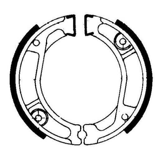 BREMŽU LOKI FERODO 225129040