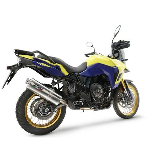 SLIP-ON EXHAUST GPR TRIOVAL E5.S.207.TRI PULĒTS NERŪSĒJOŠAIS TĒRAUDS INCLUDING REMOVABLE DB KILLER AND LINK PIPE