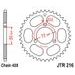 AIZMUGURĒJAIS ZOBRATS JT JTR 216-47 47T, 420