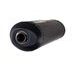 SLIP-ON EXHAUST GPR GHISA S.78.GHI MATTE BLACK INCLUDING REMOVABLE DB KILLER AND LINK PIPE