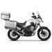 COMPLETE SET OF ALUMINUM CASES SHAD TERRA, 37L TOPCASE + 47L / 47L SIDE CASES, INCLUDING MOUNTING KIT AND PLATE SHAD HONDA CB 500 X
