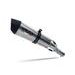 SLIP-ON EXHAUST GPR NEW GRAND PRIX EVO TITANIUM E5.BM.108.GPAN.TO BRUSHED TITANIUM INCLUDING REMOVABLE DB KILLER AND LINK PIPE