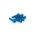 SKRŪVES PUIG ANODIZED 0473A ZILS M8 X 30MM (6PCS)
